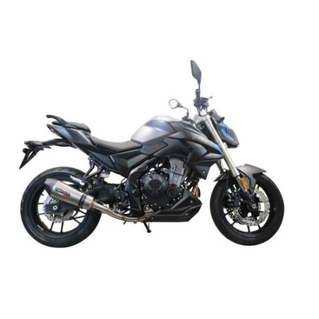 Scarico GPR New Grand Prix Evo Titanium per Voge 500R dal 2021 al 2024 omologato
