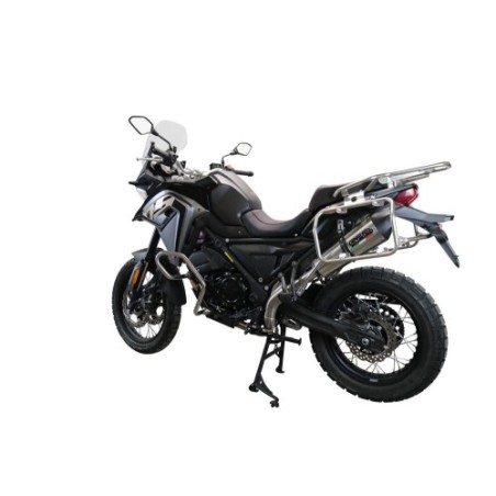 Scarico GPR New Grand Prix Evo Titanium per Voge 650DSX dal 2021 al 2024 omologato