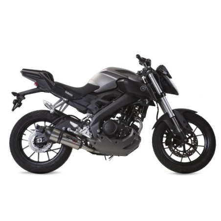 Scarico GPR New Grand Prix Evo Titanium per YAMAHA Mt 125 dal 2017 al 2019 omologato