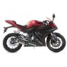 Scarico GPR New Grand Prix Evo Titanium per YAMAHA Yzf-R 125 dal 2014 al 2016 omologato