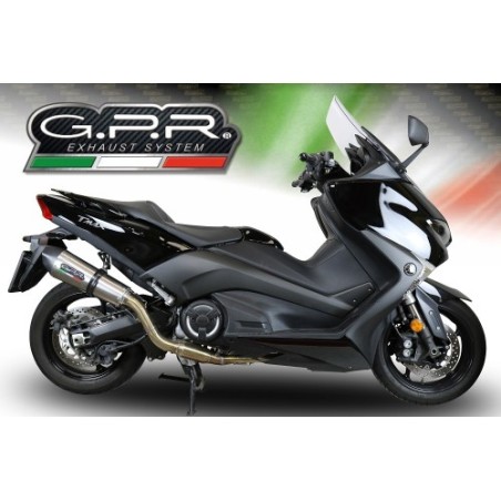 Scarico GPR New Grand Prix Evo Titanium per YAMAHA T-Max 560 dal 2020 al 2021 omologato