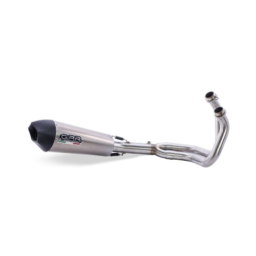 Scarico GPR New Grand Prix Evo Titanium per YAMAHA Tracer 7 dal 2021 al 2024 omologato