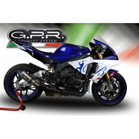 Scarico GPR New Grand Prix Evo Titanium per YAMAHA Yzf R1-R1-M dal 2017 al 2019 omologato