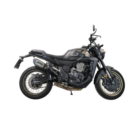 Scarico GPR New Grand Prix Evo Titanium per Zontes 350 T2 ADV dal 2022 al 2024 omologato
