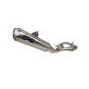 Scarico GPR Pentacross Inox per Kymco MAXXER 300 dal 2002 al 2020 omol