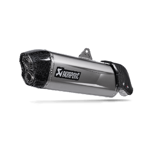 Akrapovic Slip-On Omologato Carbonio Titanio per Aprilia TUAREG 660 2022-2026