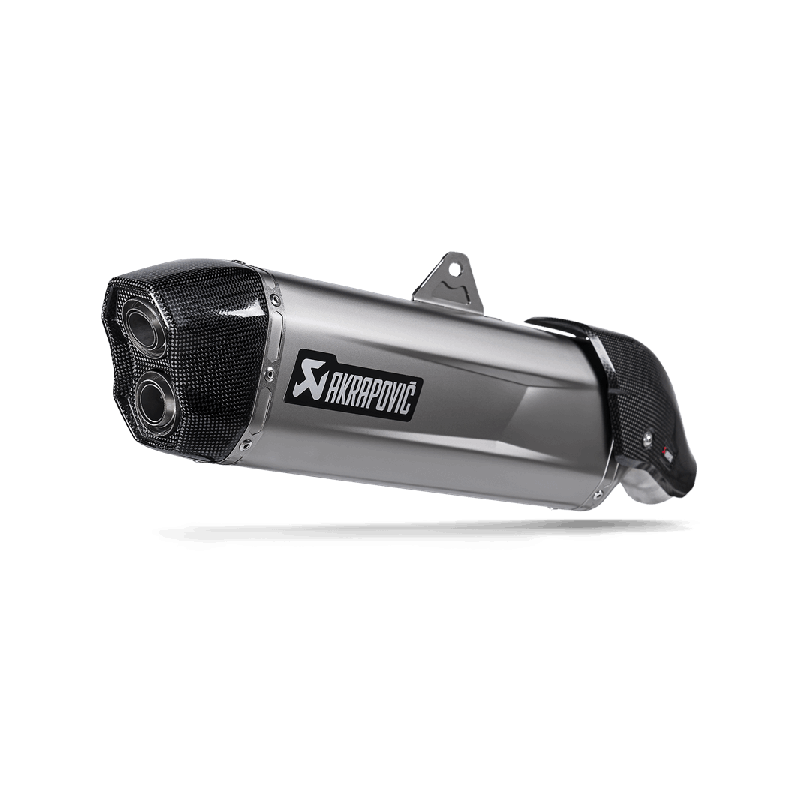 Akrapovic Slip-On Omologato Carbonio Titanio per Aprilia TUAREG 660 2022-2026