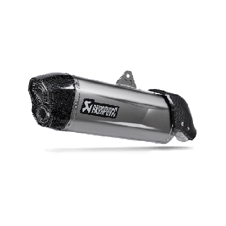 Akrapovic Slip-On Omologato Carbonio Titanio per Aprilia TUAREG 660 2022-2026