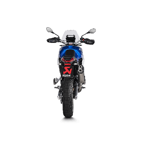 Akrapovic Slip-On Omologato Carbonio Titanio per Aprilia TUAREG 660 2022-2026