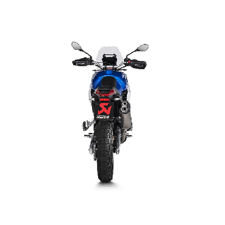 Akrapovic Slip-On Omologato Carbonio Titanio per Aprilia TUAREG 660 2022-2026