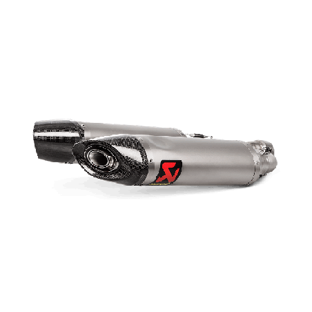 Akrapovic Silenziatore Omologato Carbonio Titanio per Aprilia Shiver 900 2017-2020