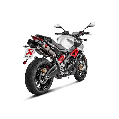 Akrapovic Silenziatore Omologato Carbonio Titanio per Aprilia Shiver 900 2017-2020