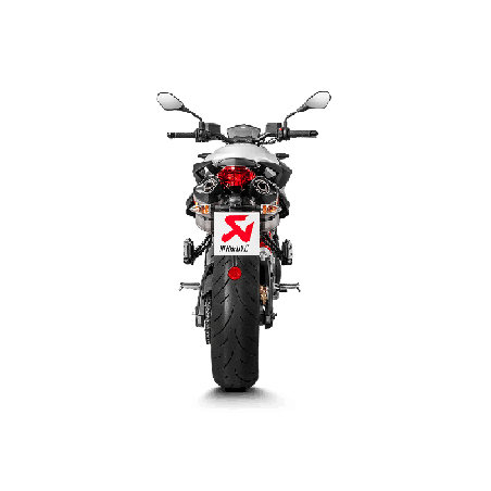 Akrapovic Silenziatore Omologato Carbonio Titanio per Aprilia Shiver 900 2017-2020