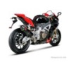 Akrapovic Silenziatore Non omologato Carbonio Inox per Aprilia Tuono V4 RSV 4 2011-2016 / 2010-2014