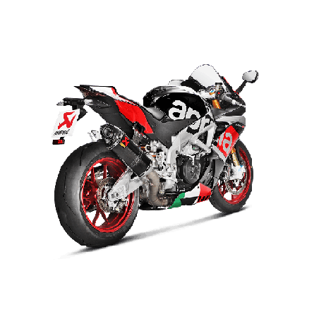 Akrapovic Scarico Completo Non omologato Carbonio Inox per Aprilia Tuono V4 2015-2020