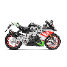 Akrapovic Scarico Completo Non omologato Carbonio Inox per Aprilia Tuono V4 2015-2020