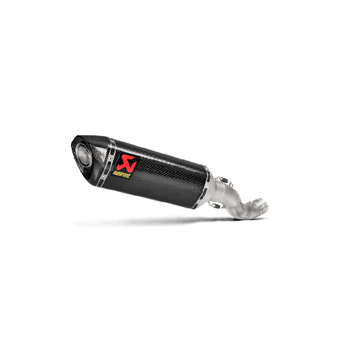 Akrapovic Slip-On Non omologato Carbonio Inox per Aprilia Tuono V4 2021-2024