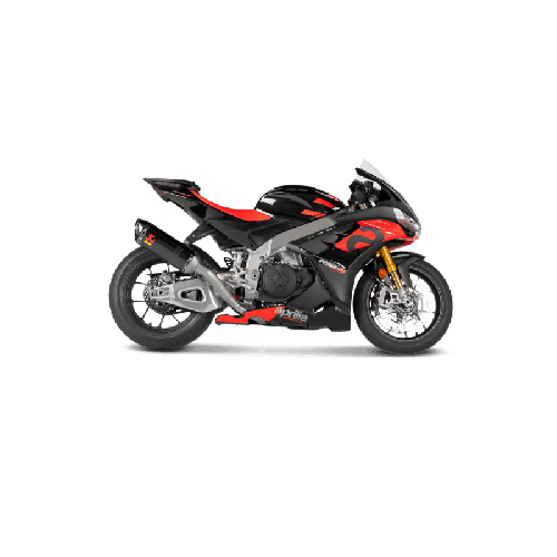 Akrapovic Scarico Completo Non omologato Carbonio Titanio per Aprilia Tuono V4 2021-2024