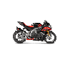Akrapovic Scarico Completo Non omologato Carbonio Titanio per Aprilia Tuono V4 2021-2024