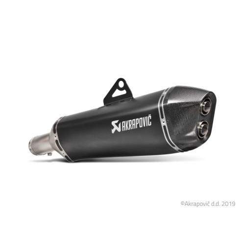 Akrapovic Silenziatore Omologato Titanio per BMW F 700 GS / F 800 GS / Adventure 2017