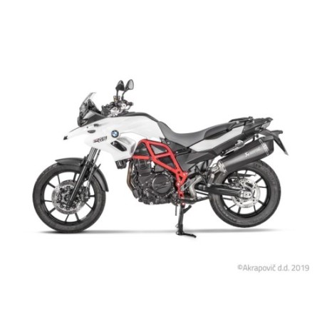 Akrapovic Silenziatore Omologato Titanio per BMW F 700 GS / F 800 GS / Adventure 2017