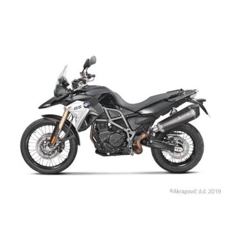Akrapovic Silenziatore Omologato Titanio per BMW F 700 GS / F 800 GS / Adventure 2017