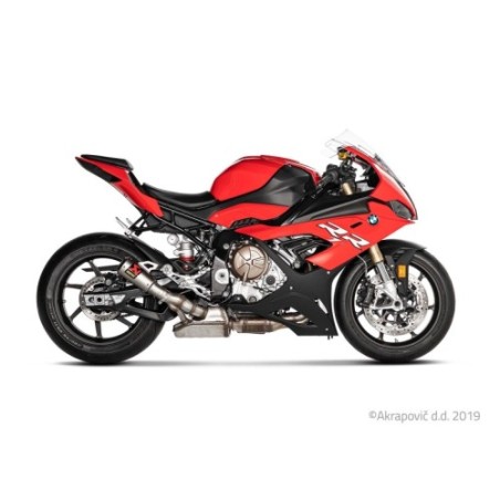 Akrapovic Slip-On Non omologato Titanio per BMW S 1000 RR 2019-2026
