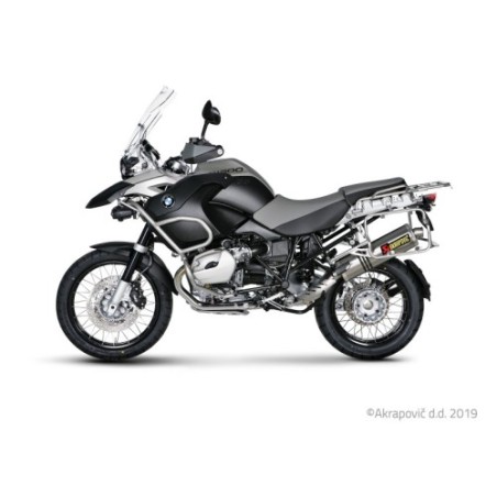 Akrapovic Silenziatore Omologato Titanio per BMW R 1200 GS / Adventure 2004-2009