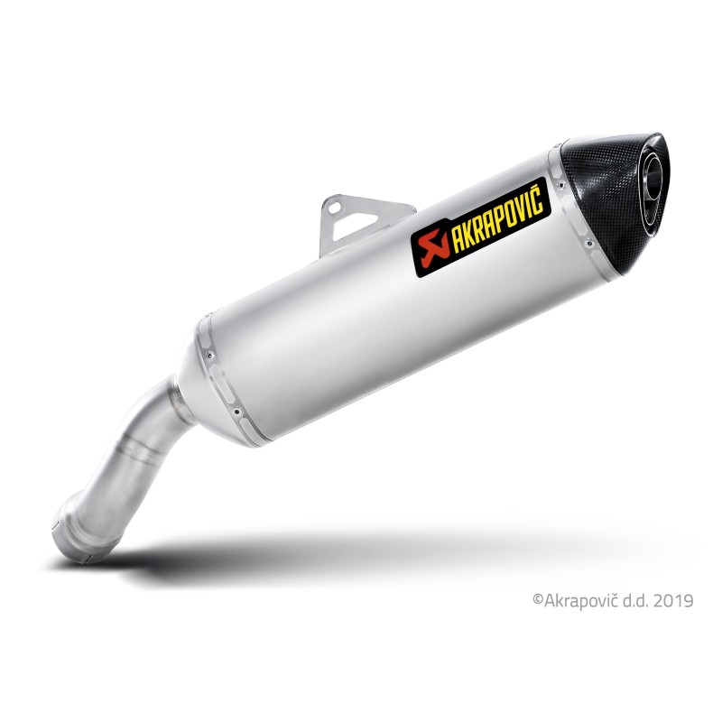 Akrapovic Silenziatore Omologato Carbonio Titanio per BMW R 1200 GS / Adventure / R 1200 AD 2010-2012 / 2010-2013