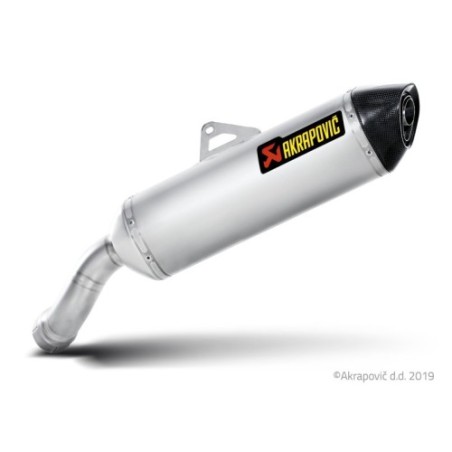 Akrapovic Silenziatore Omologato Carbonio Titanio per BMW R 1200 GS / Adventure / R 1200 AD 2010-2012 / 2010-2013