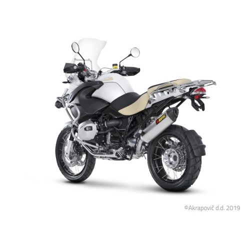 Akrapovic Silenziatore Omologato Carbonio Titanio per BMW R 1200 GS / Adventure / R 1200 AD 2010-2012 / 2010-2013