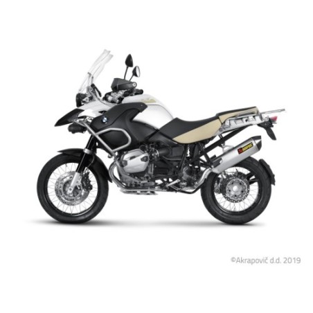 Akrapovic Silenziatore Omologato Carbonio Titanio per BMW R 1200 GS / Adventure / R 1200 AD 2010-2012 / 2010-2013