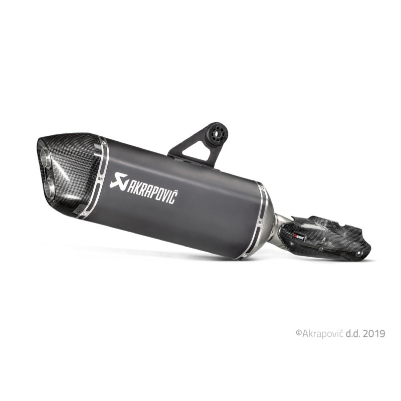 Akrapovic Silenziatore Omologato per BMW R 1200 GS / Adventure 2017-2018