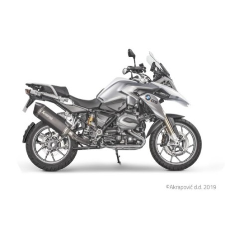 Akrapovic Silenziatore Omologato per BMW R 1200 GS / Adventure 2017-2018