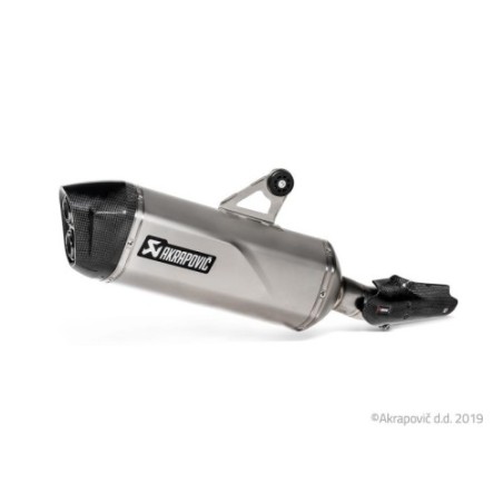 Akrapovic Silenziatore Omologato Carbonio Titanio per BMW R 1250 GS / Adventure 2019-2023
