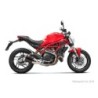 Akrapovic Silenziatore Non omologato per Ducati MONSTER 797 / 797 + 2017-2020