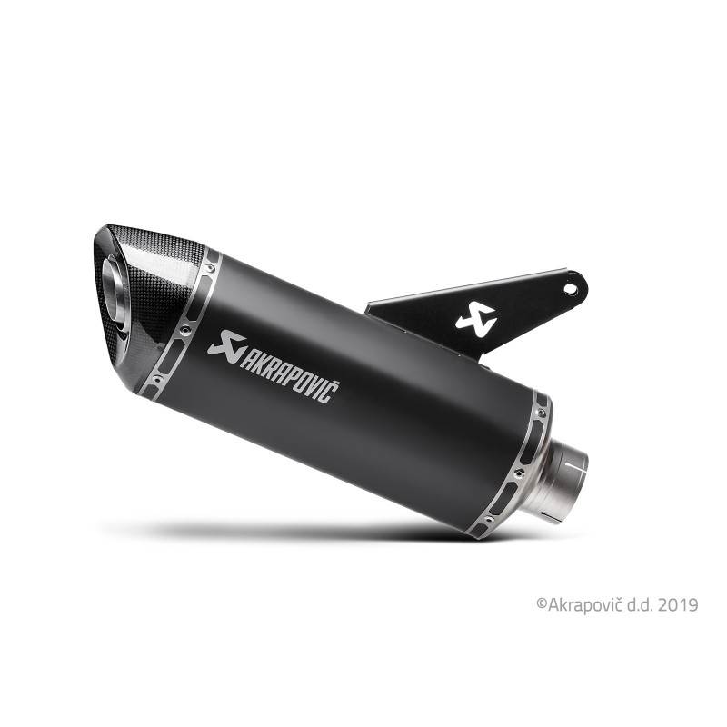 Akrapovic Slip-On Omologato Inox per Ducati MONSTER 821 2014-2016