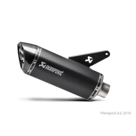 Akrapovic Slip-On Omologato Inox per Ducati MONSTER 821 2014-2016