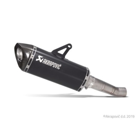 Akrapovic Silenziatore Non omologato Inox per Ducati MONSTER 821 2017-2020