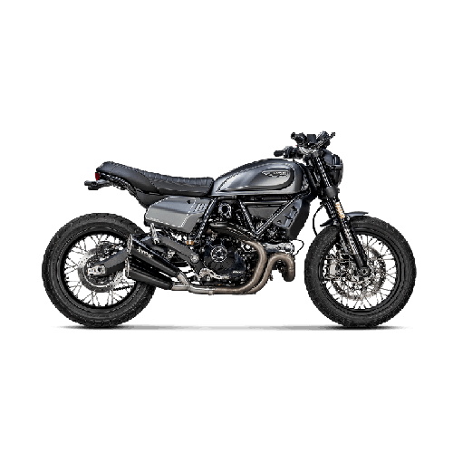 Akrapovic Slip-On Non omologato per Ducati SCRAMBLER URBAN MOTARD / NIGHTSHIFT / ICON / ICON DARK / DESERT SLED 2022