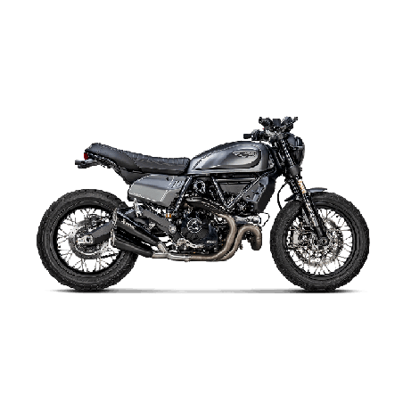 Akrapovic Slip-On Non omologato per Ducati SCRAMBLER URBAN MOTARD / NIGHTSHIFT / ICON / ICON DARK / DESERT SLED 2022