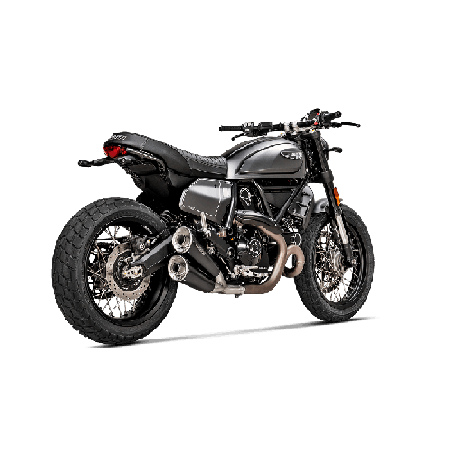 Akrapovic Slip-On Non omologato per Ducati SCRAMBLER URBAN MOTARD / NIGHTSHIFT / ICON / ICON DARK / DESERT SLED 2022