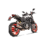 Akrapovic Slip-On Omologato Carbonio Titanio per Ducati MONSTER 2021-2024