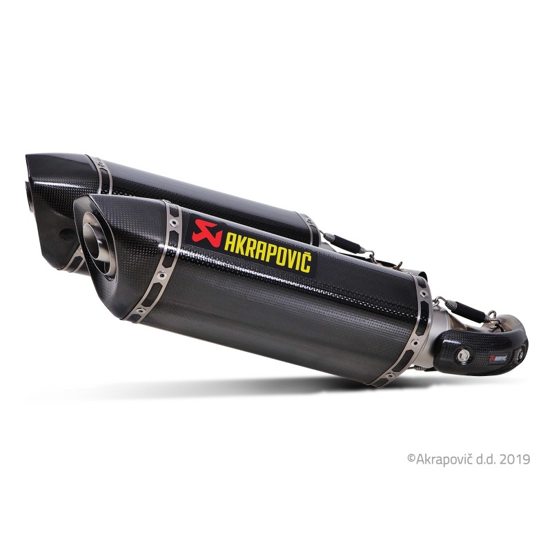Akrapovic Scarico Carbonio per Ducati MONSTER 696 / 795 / 796 / 1100 / 1100S 696 795 / 796 1100 / S 2008-2014 / 2010-2014