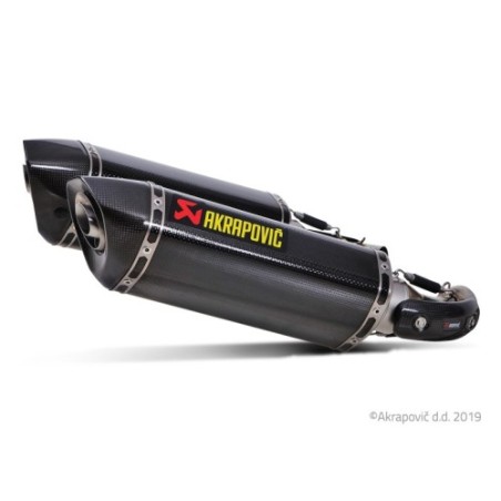Akrapovic Scarico Carbonio per Ducati MONSTER 696 / 795 / 796 / 1100 / 1100S 696 795 / 796 1100 / S 2008-2014 / 2010-2014