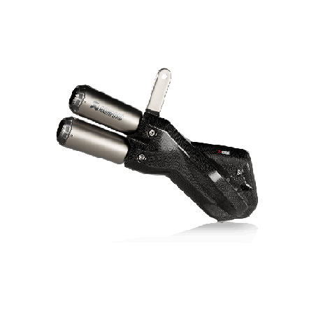 Akrapovic Silenziatore Omologato per Ducati MULTISTRADA 950 / 950 S 2021-2024