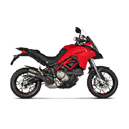 Akrapovic Silenziatore Omologato per Ducati MULTISTRADA 950 / 950 S 2021-2024
