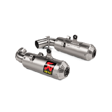 Akrapovic Scarico Omologato Titanio per Ducati HYPERMOTARD 950 / 950 SP 2019-2024