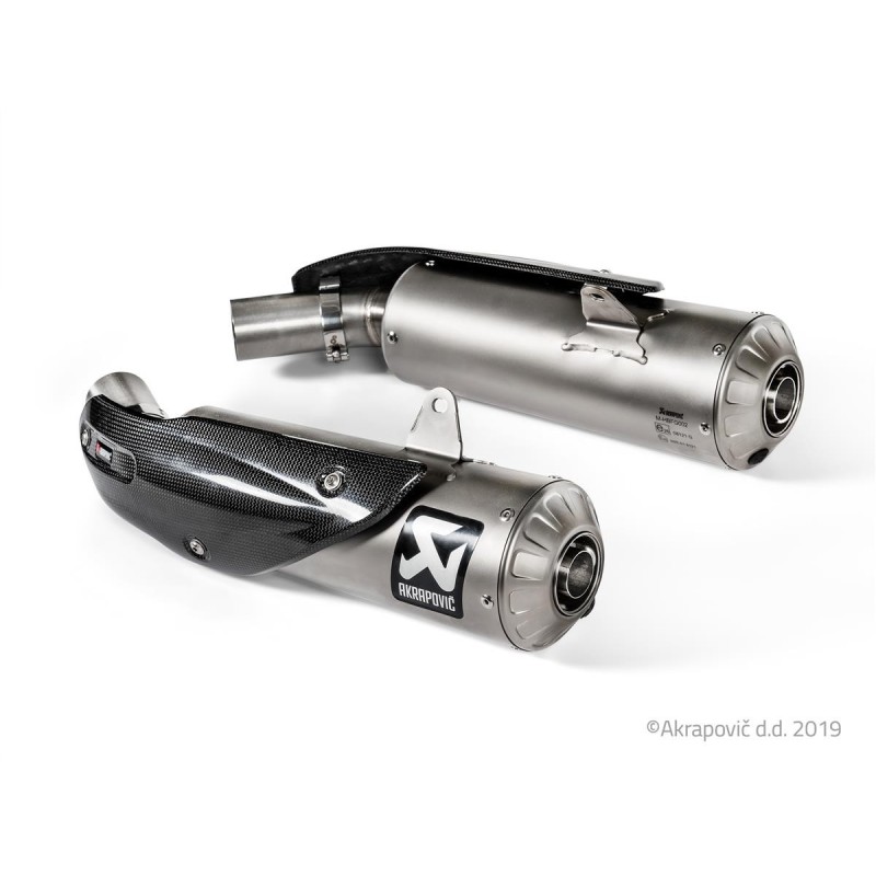Akrapovic Silenziatore Omologato per Ducati SCRAMBLER 1100 2018-2020