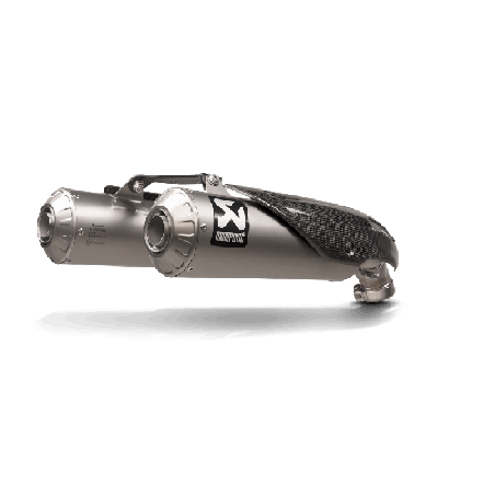 Akrapovic Silenziatore Omologato Titanio per Ducati SCRAMBLER 1100 2021-2024
